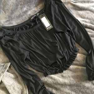 Nasty Gal off the shoulder top
